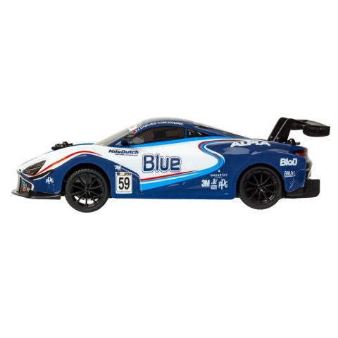 Zdalnie sterowany RC McLaren 675LT Coupe 1:24 niebieski Zdalnie sterowany RC McLaren 675LT Coupe 1:24 niebieski