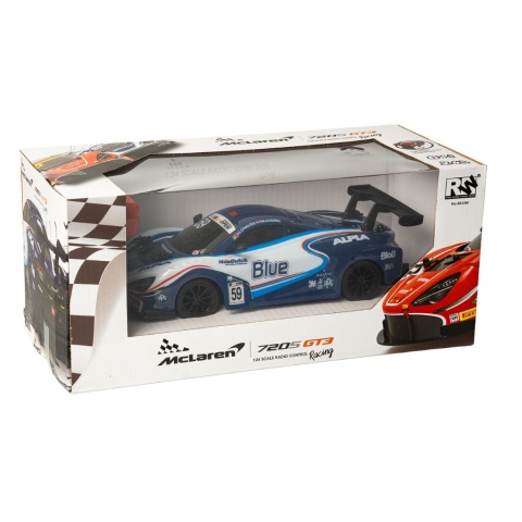 Zdalnie sterowany RC McLaren 675LT Coupe 1:24 niebieski Zdalnie sterowany RC McLaren 675LT Coupe 1:24 niebieski