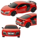 Zdalnie sterowany samochód Czerwone Audi R8 GT 1:24