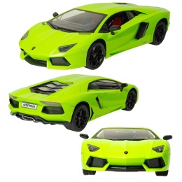 Zdalnie sterowany samochód Lamborghini Aventador RC 1:10 zielony