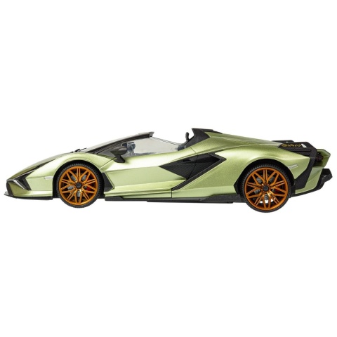 Zdalnie sterowany samochód Lamborghini Sian RC 1:16 zielone 2.4 GHz Zdalnie sterowany samochód Lamborghini Sian RC 1:16 zielone 2.4 GHz