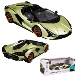 Zdalnie sterowany samochód Lamborghini Sian RC 1:16 zielone 2.4 GHz
