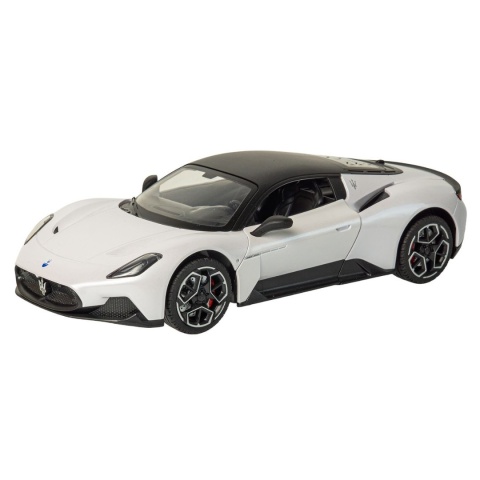 Zdalnie sterowany samochód Maserati MC20 RC 1:16 pilotem 2.4 GHz biały Zdalnie sterowany samochód Maserati MC20 RC 1:16 pilotem 2.4 GHz biały