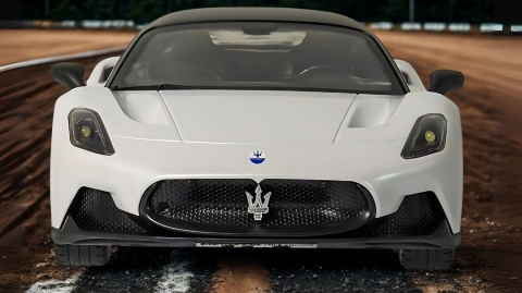 Zdalnie sterowany samochód Maserati MC20 RC 1:16 pilotem 2.4 GHz biały Zdalnie sterowany samochód Maserati MC20 RC 1:16 pilotem 2.4 GHz biały