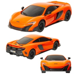 Zdalnie sterowany samochód McLaren 675LT RC 1:18 - pomarańczowy RC