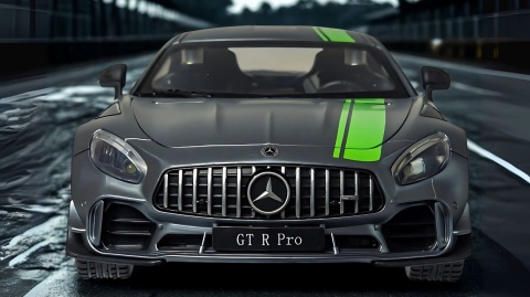 Zdalnie sterowany samochód Mercedes RC 1:16 szary Zdalnie sterowany samochód Mercedes RC 1:16 szary